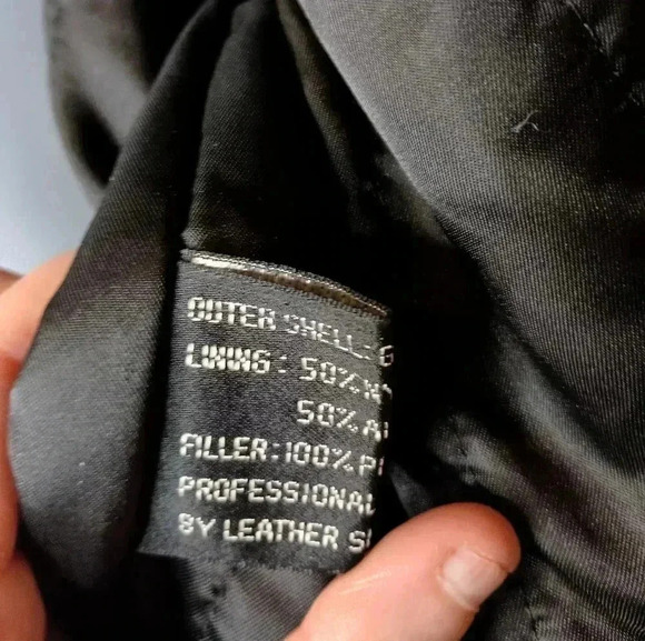 CASABLANCA butterly Fall Winter leather jacket (#886)(C) - Picture 9 of 14